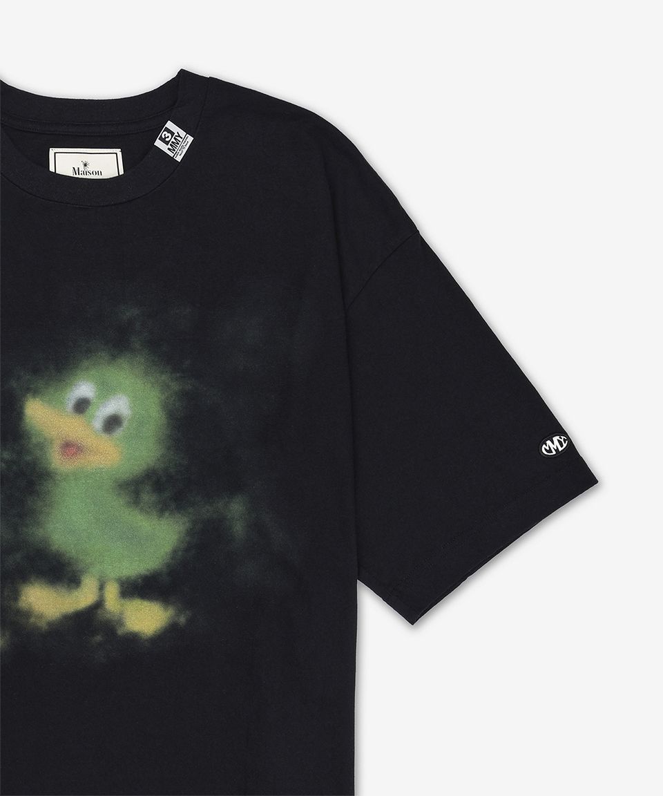 MUSINSA | MAISON MIHARA YASUHIRO Duck Print Short Sleeve T-Shirt