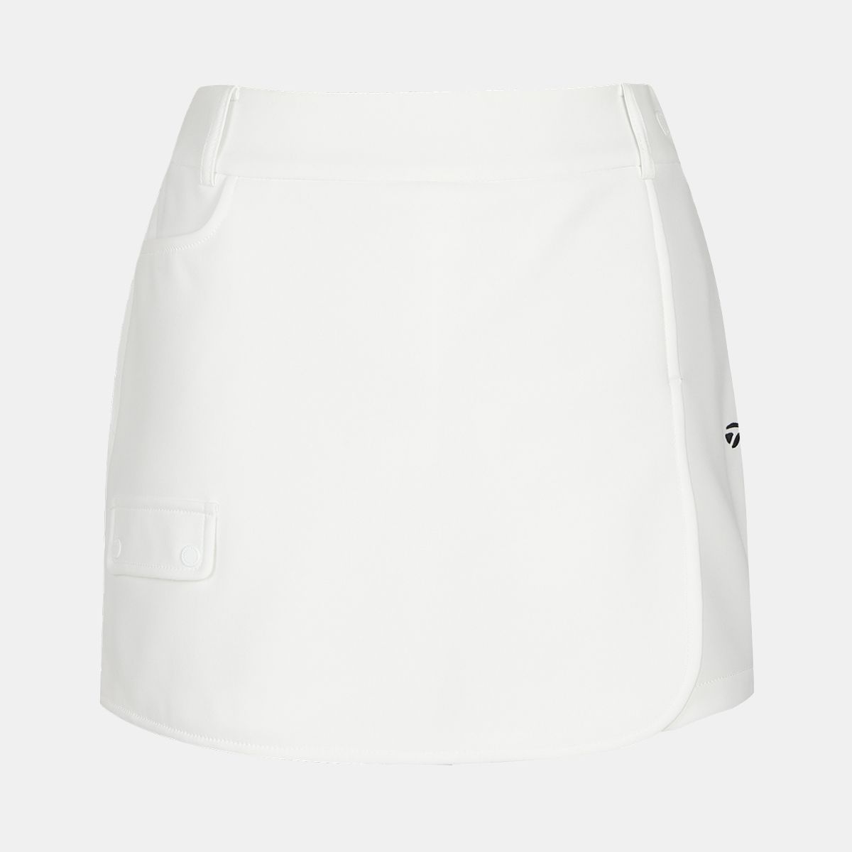 테일러메이드 어패럴(TAYLORMADE APPAREL) 여성 본딩 A라인 랩스커트 반바지 TPN-81HG92-101