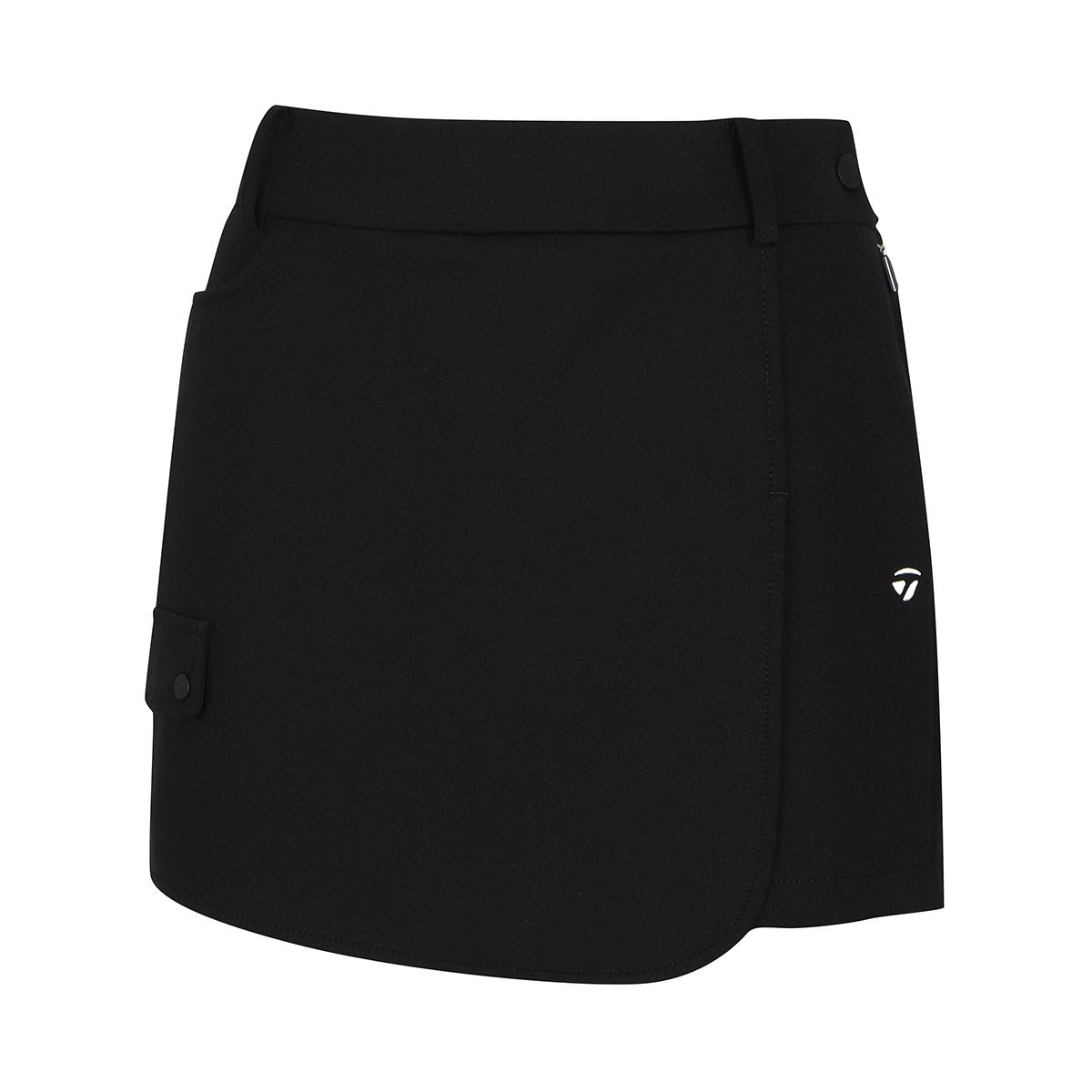 테일러메이드 어패럴(TAYLORMADE APPAREL) 여성 본딩 A라인 랩스커트 반바지 TPN-81HG92-199