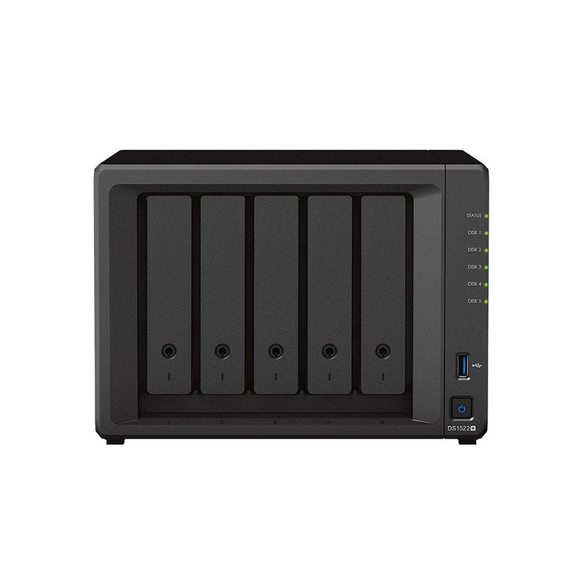 시놀로지(SYNOLOGY) 나스 5베이 NAS DS1522+ (2TBx1) HAT3300 HDD 포함