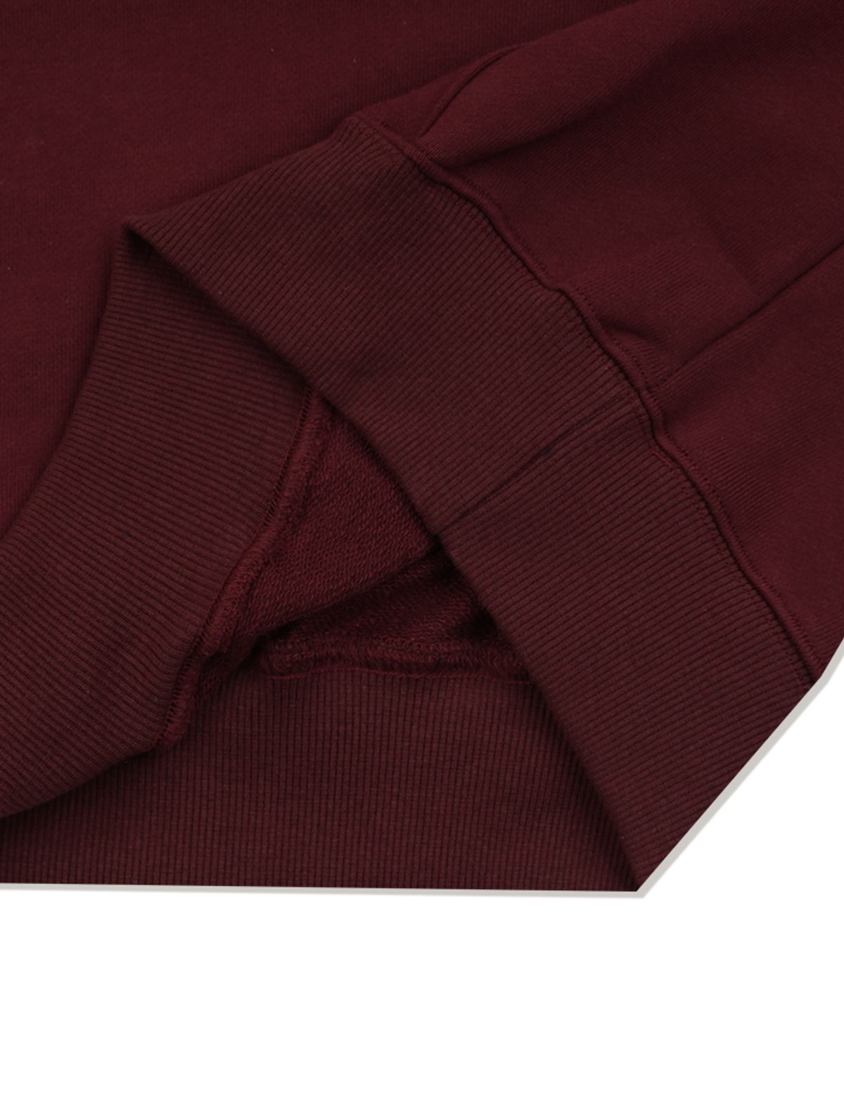 라 메종 스튜디오(LA MAISON STUDIO) UNISEX 카고포켓 DISPLACE 로고 후드 버건디(FCE1TS102M)