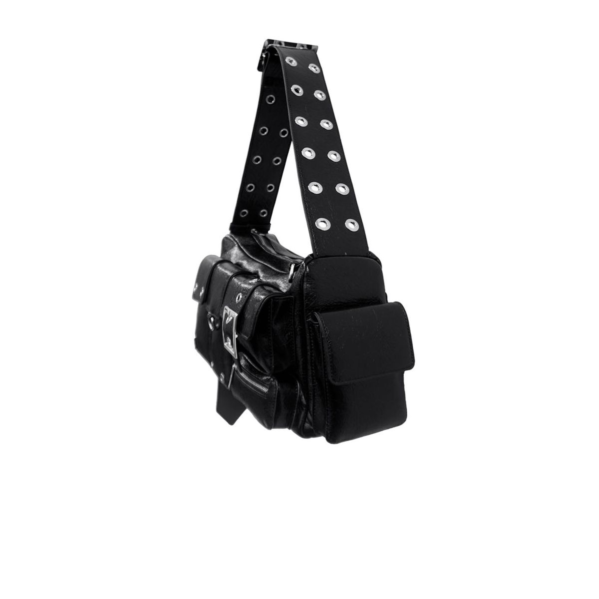 블랙 퍼플(BLACK PURPLE) 포트리스 백 Fortress Bag_Black