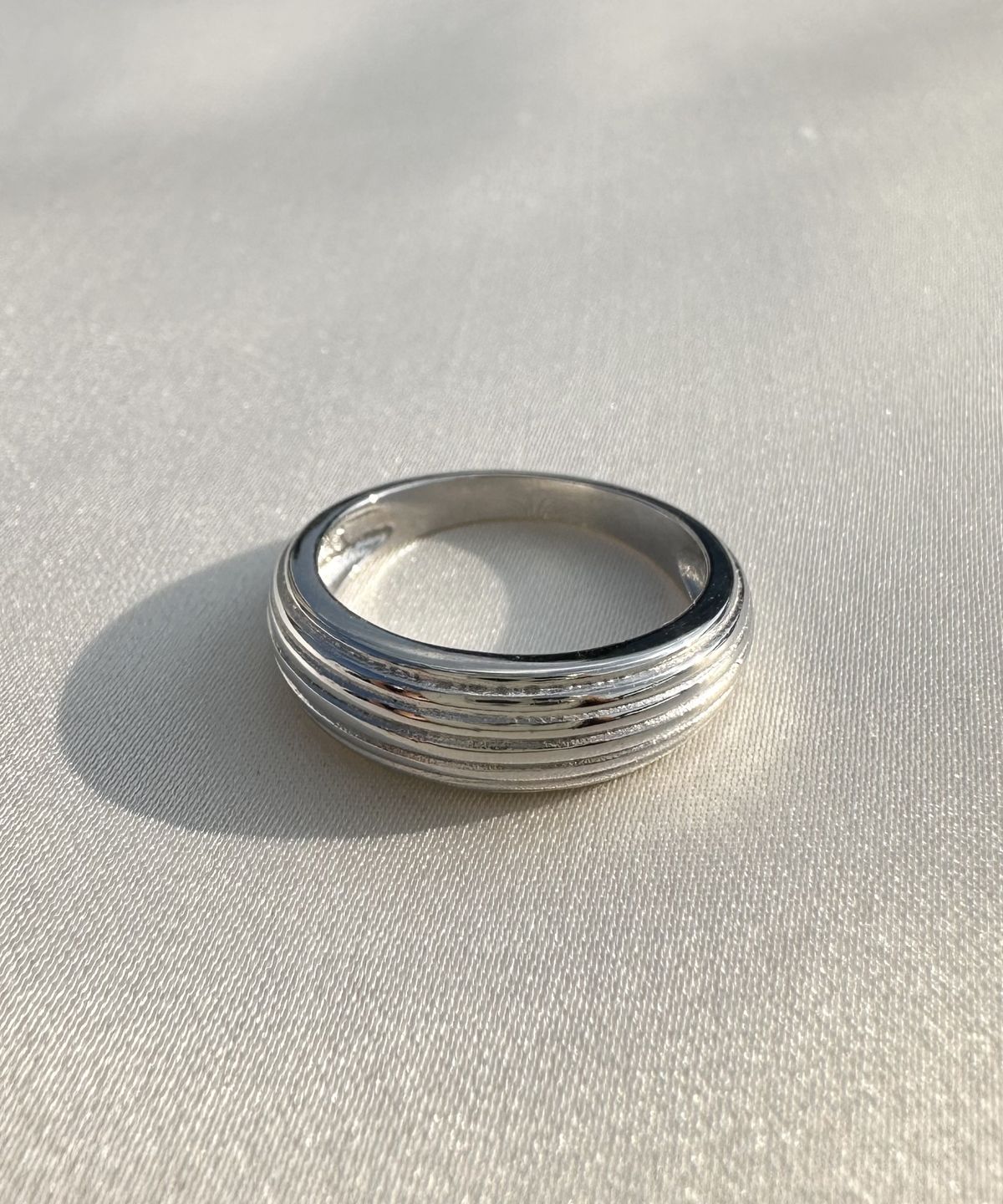 바라두(BARADU) [BARADU 925] Layered dome ring