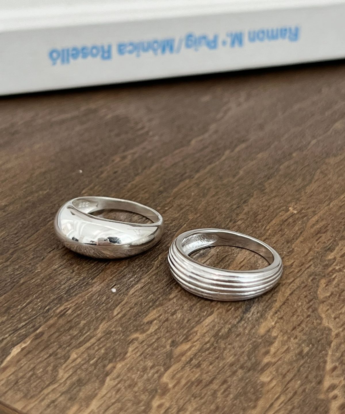 바라두(BARADU) [BARADU 925] Layered dome ring