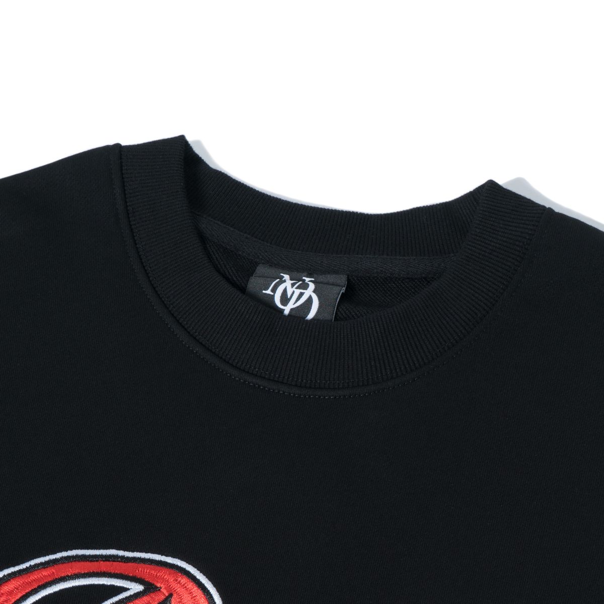 노드(NOD) Baseball team BADS Crewneck (Black)