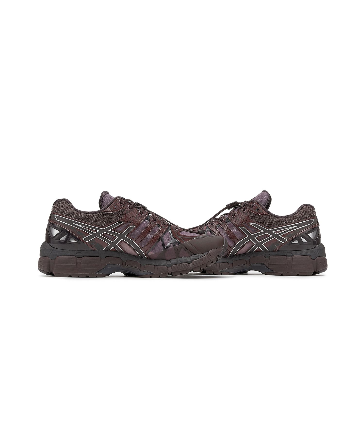 아야 아식스(ASICS) 아식스 X 언어펙티드 젤-카야노 20 - 다크 체리:블랙