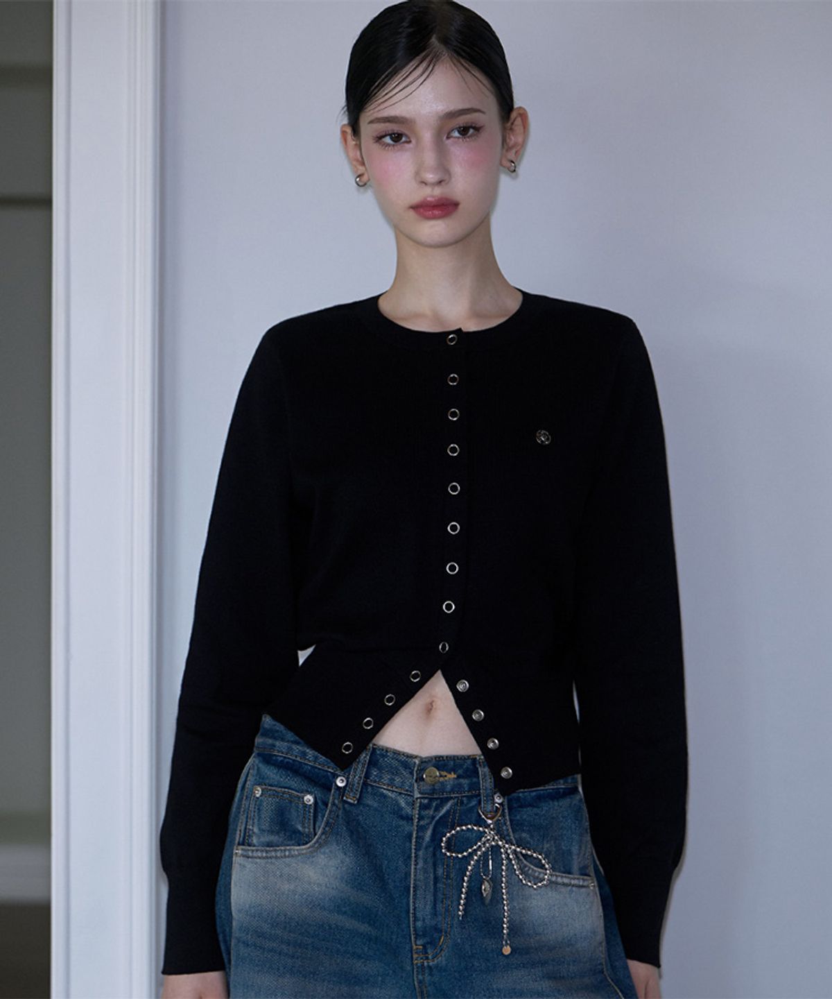 로제프란츠(ROSEFRANTZ) Eyelet Round Cardigan [9color]