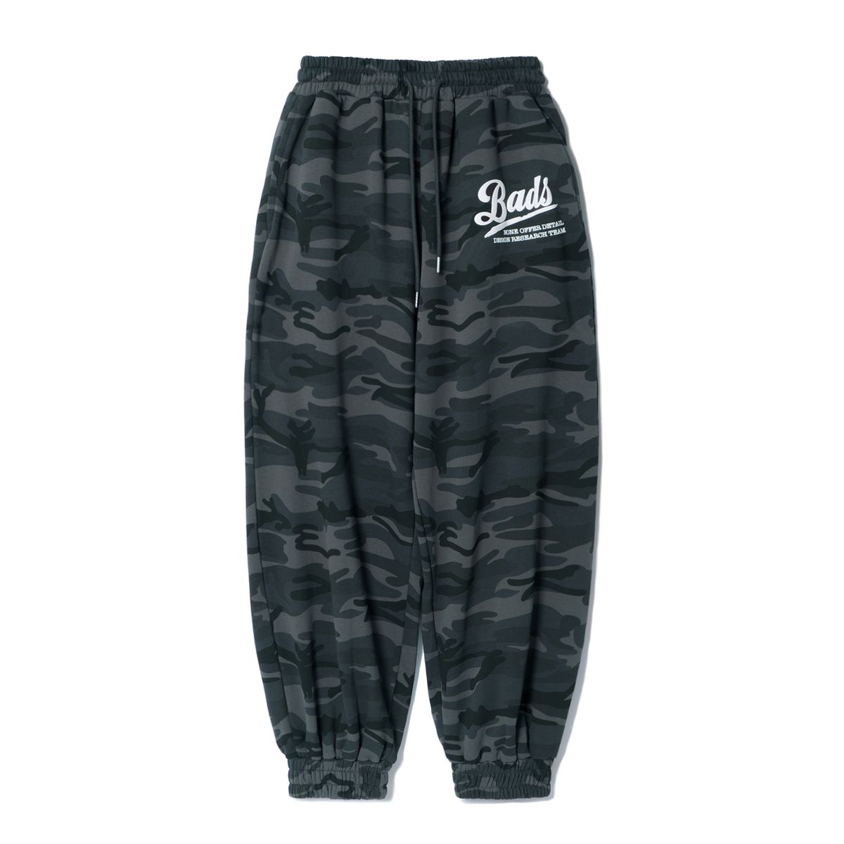 노드(NOD) Baseball team BADS Sweat pants (Black Camo)