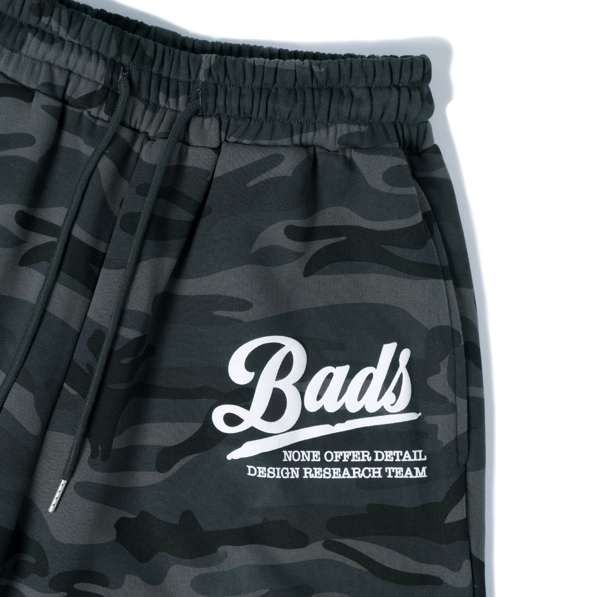 노드(NOD) Baseball team BADS Sweat pants (Black Camo)