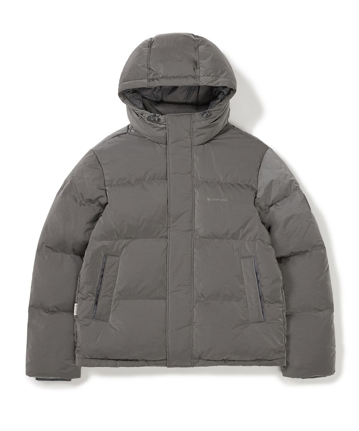 스노우피크 어패럴(SNOWPEAK APPAREL) 브라이트 후드 헤비 다운 자켓 (S24WMFDJ70) Silver Gray