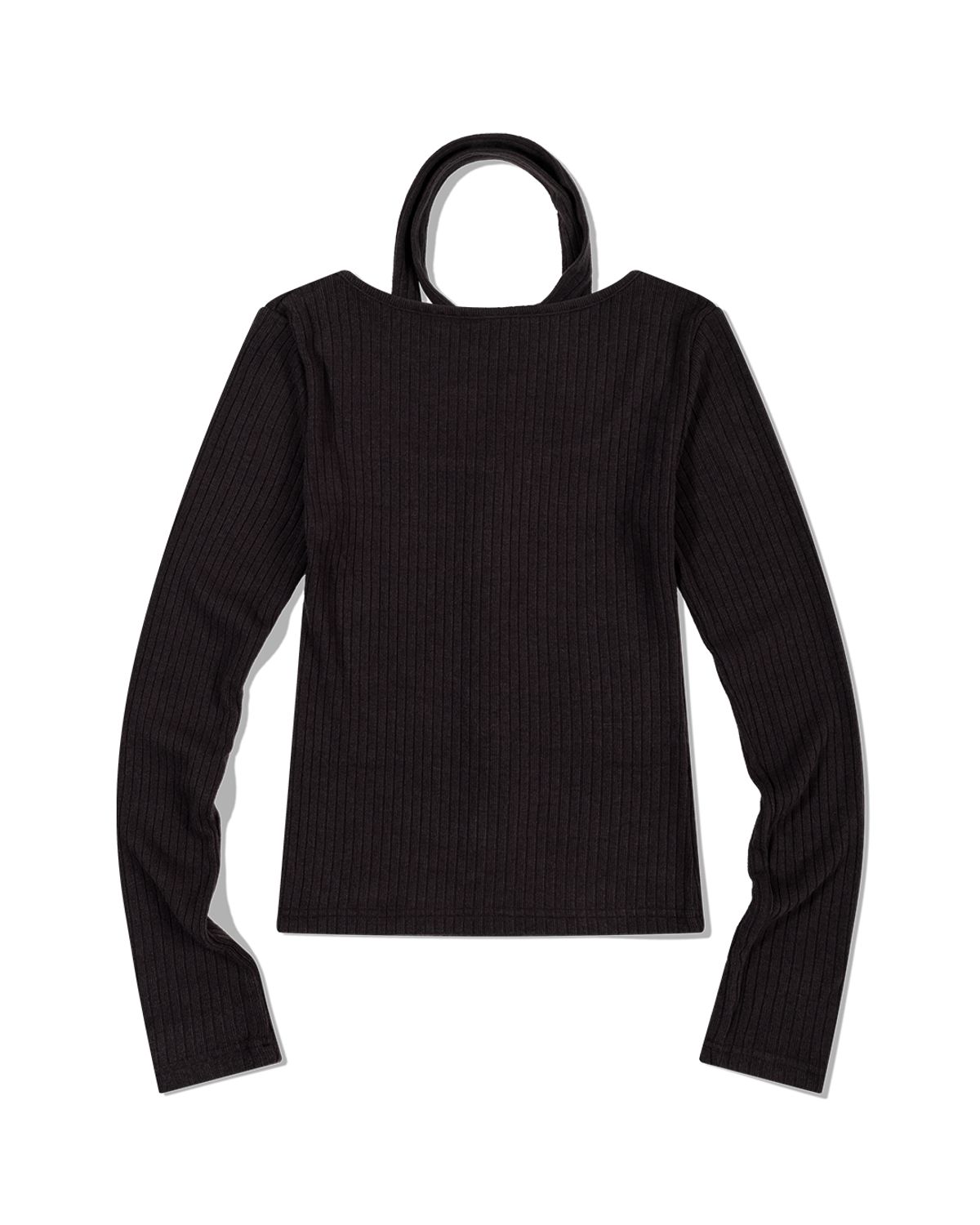 모아(MOAA) 립 타이 카디건 (BLACK)