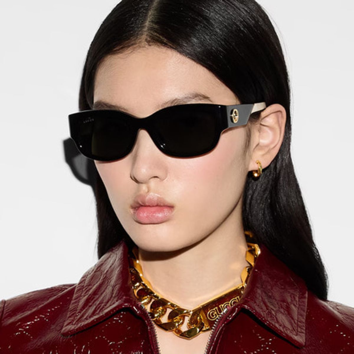 구찌 아이웨어(GUCCI EYEWEAR) GG1667SK 001 (54)