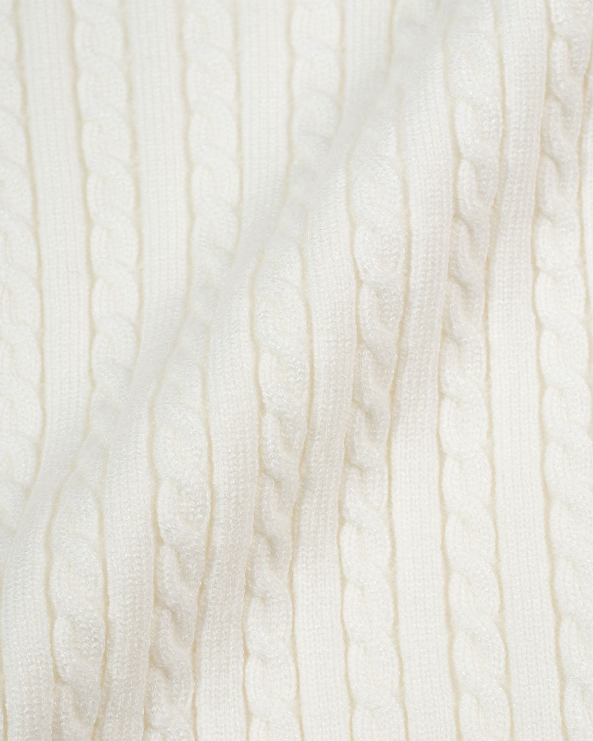 모아(MOAA) 케이블 버튼 업 카디건 (WHITE)