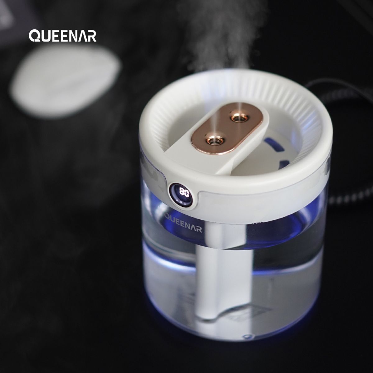 퀸나(QUEENAR) COMFY USB 듀얼 미스트 가습기 1.5L