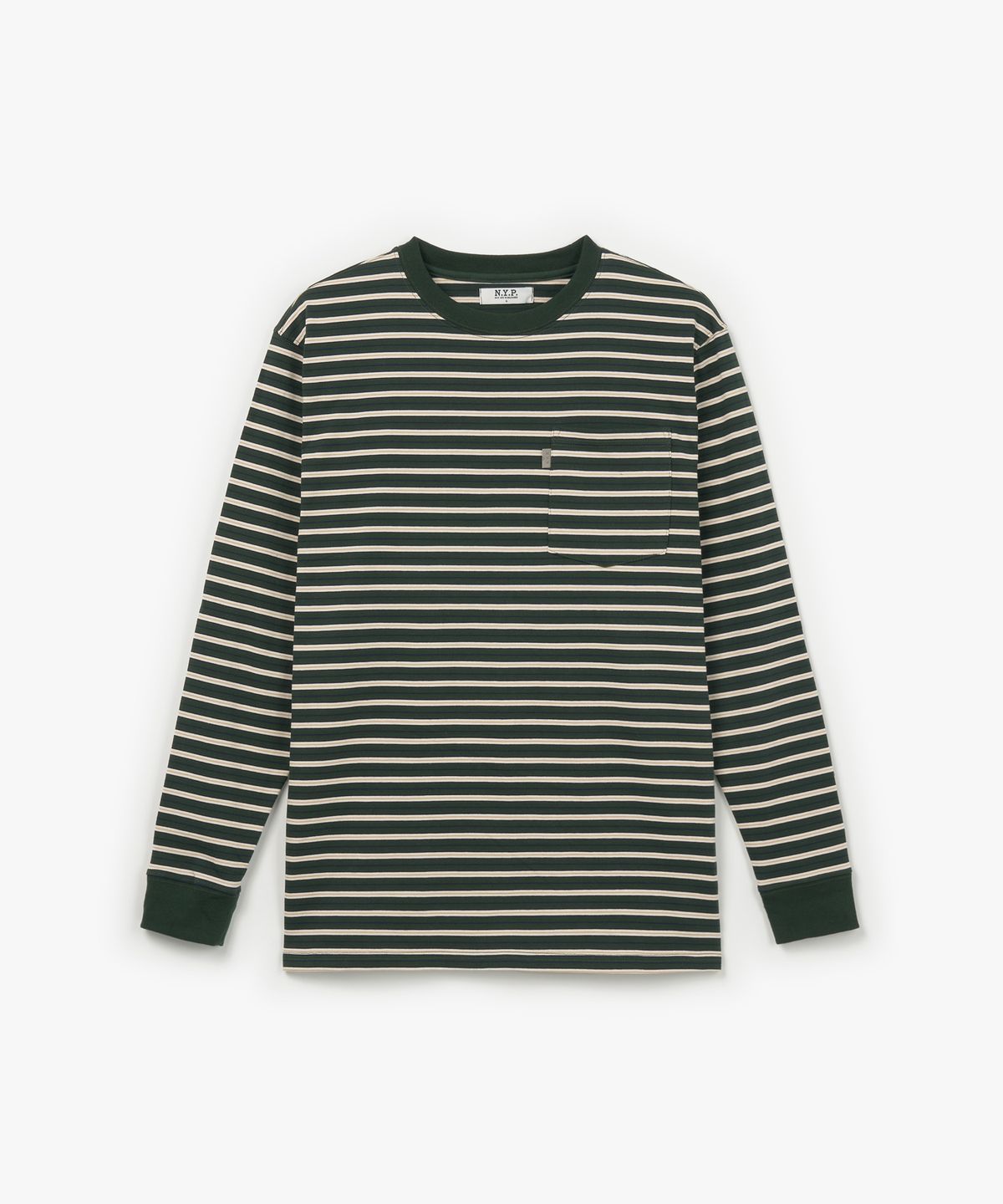 엔와이피(N.Y.P) L/S Stripe Tee (green)