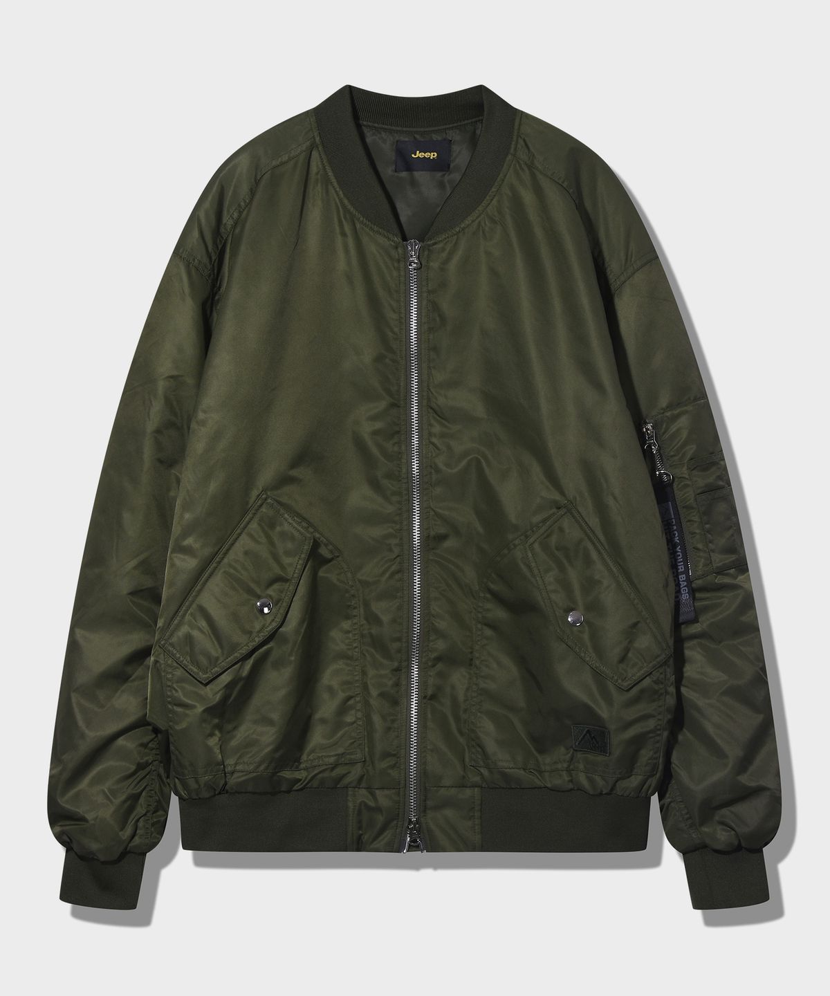 지프(JEEP) 2way MA-1 포켓 항공점퍼 KHAKI (JQ5JPU001KH)