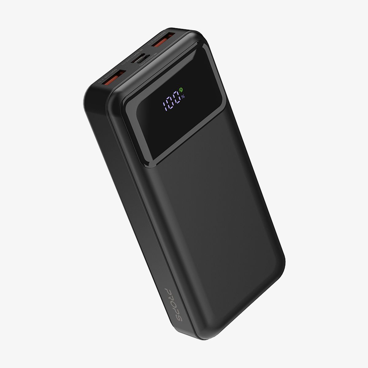 프롭스(PROPS) 22.5W PD 고속충전 LED 잔량표시 대용량 보조배터리 20000mAh