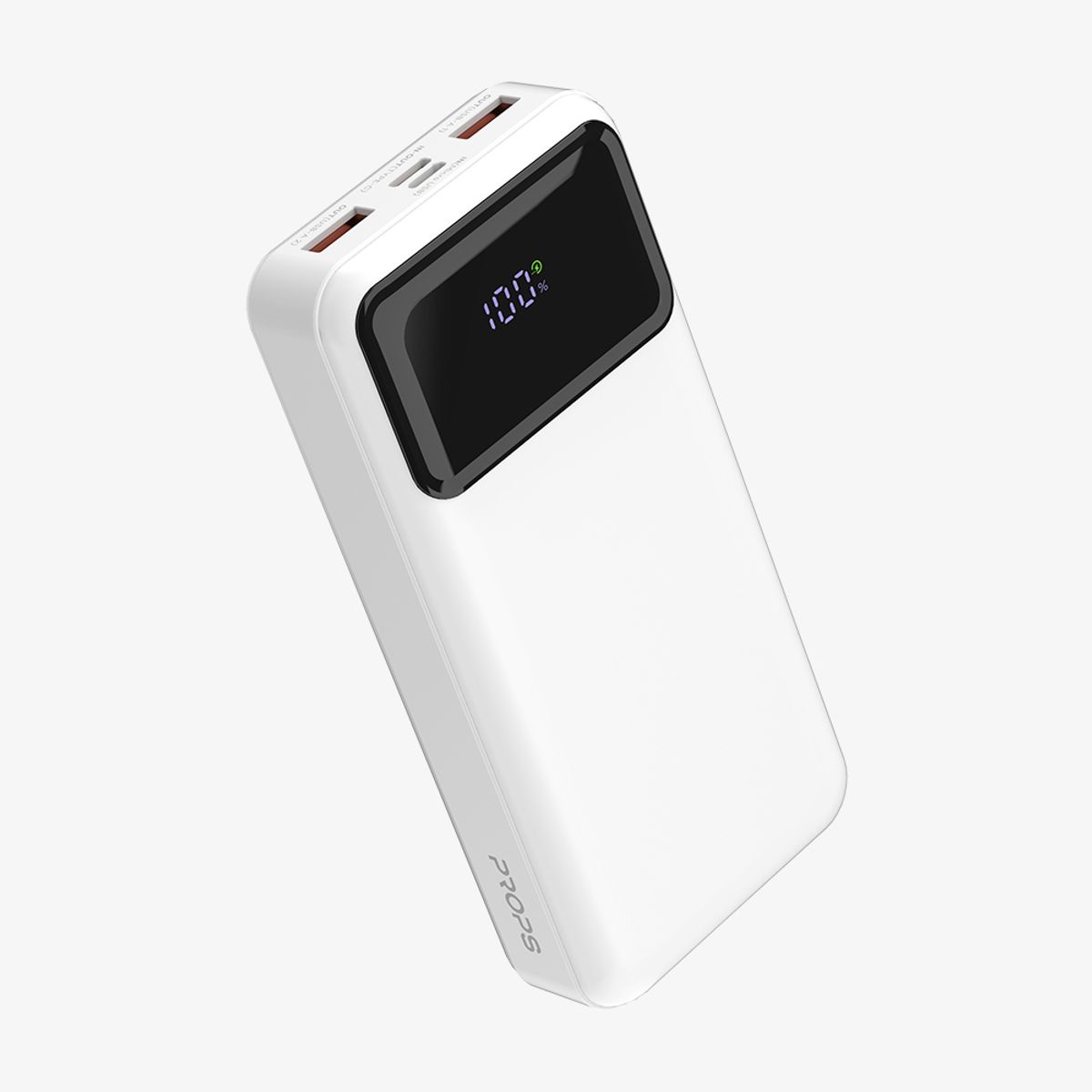 프롭스(PROPS) 22.5W PD 고속충전 LED 잔량표시 대용량 보조배터리 20000mAh