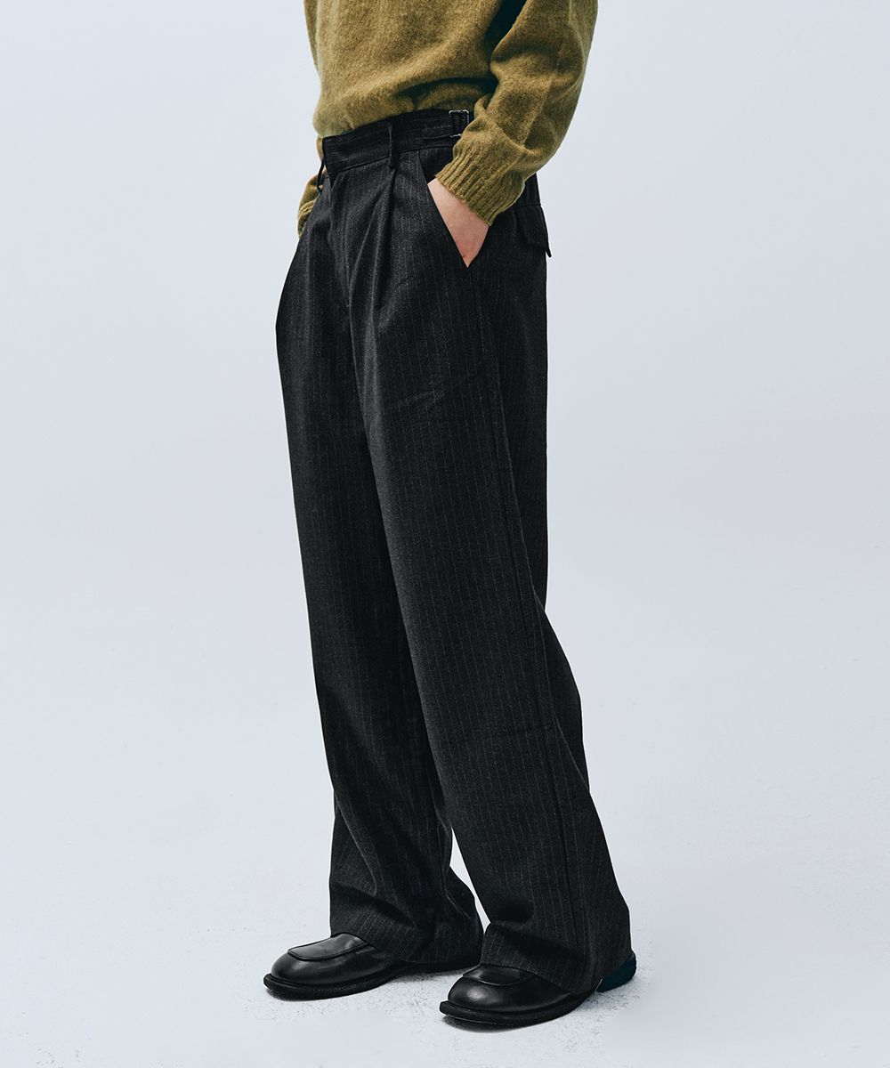 パンツ MASU 25ss stripe pants 2025SS】 MASU (マス/エムエーエスユー) 