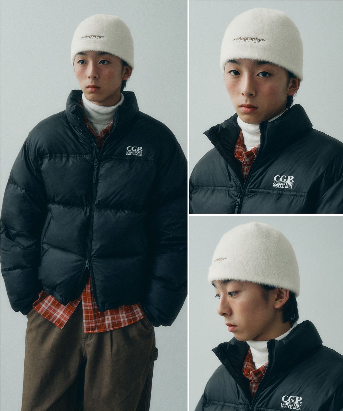코드그라피(CGP) 코드그라피 헤어리 비니_3COLOR