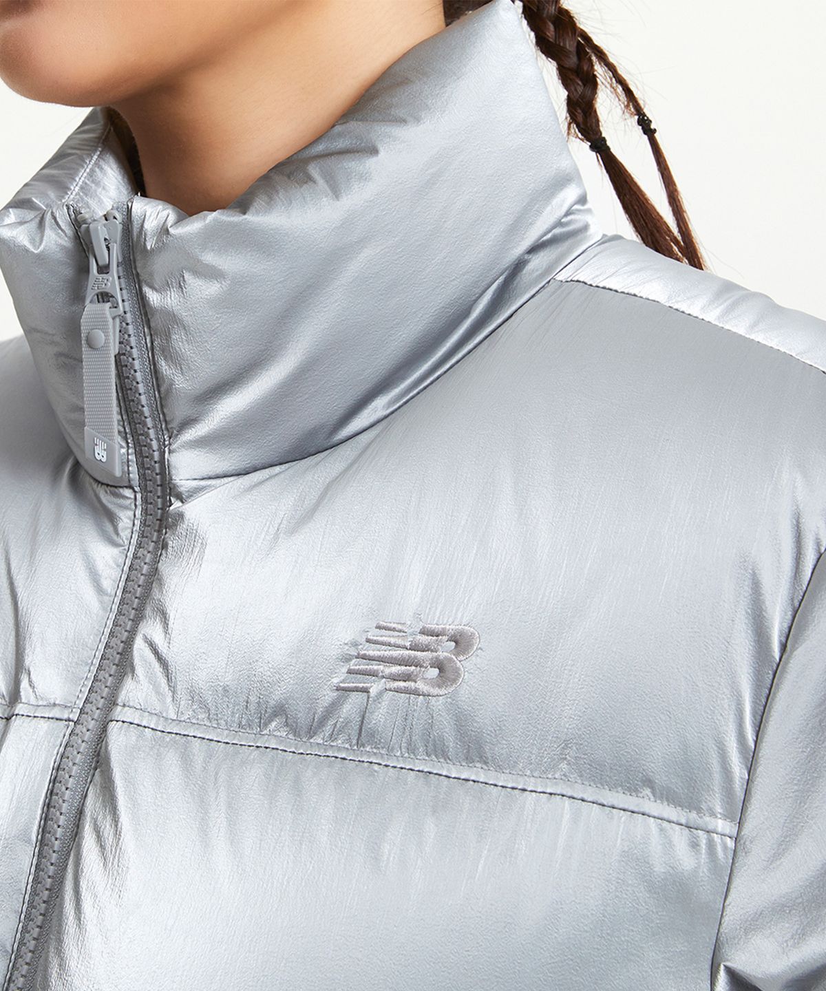뉴발란스(NEW BALANCE) NBNPE4W102 / WOMEN 액티브 숏 구스다운 (6컬러)