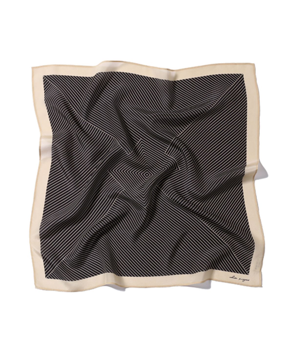 화이트프로젝트(WHITE PROJECT) [기프트박스]_STRIPE SILK SCARF_2COLOR
