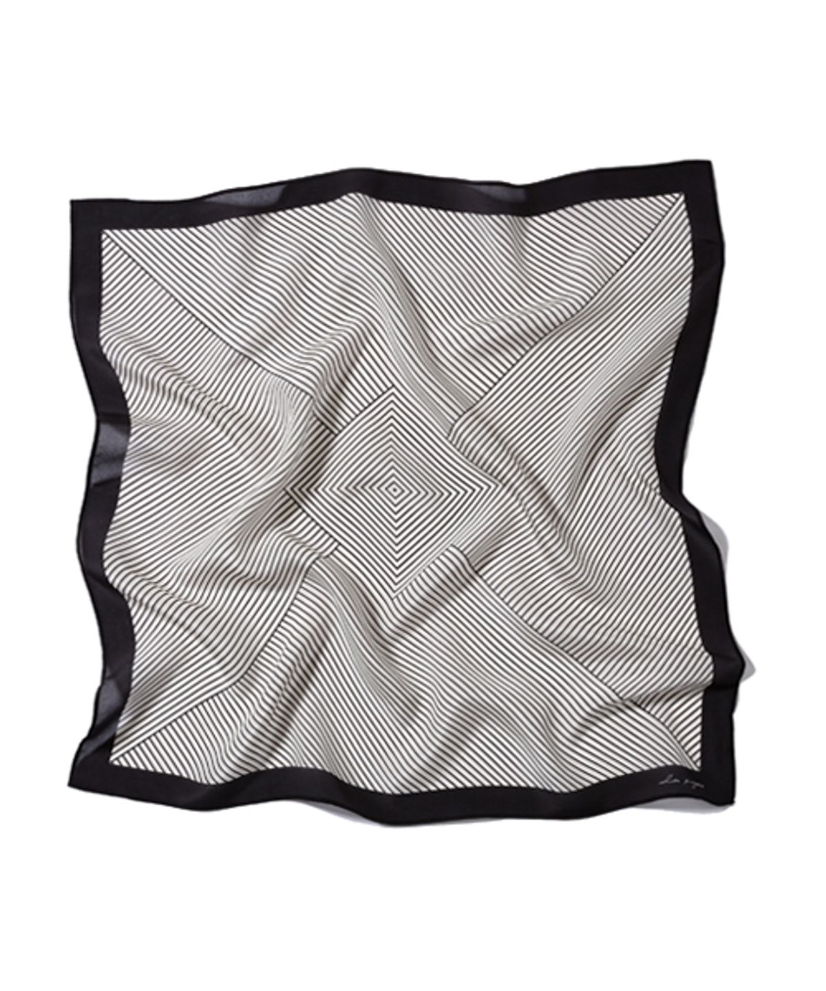 화이트프로젝트(WHITE PROJECT) [기프트박스]_STRIPE SILK SCARF_2COLOR