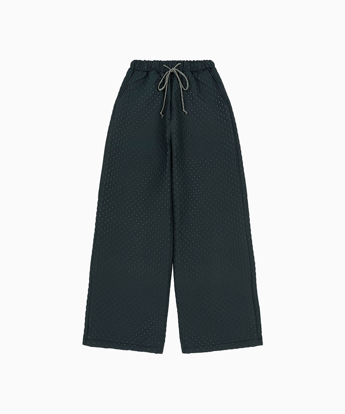 오헤시오(OHESHIO) DOT PADDING PANTS, NAVY