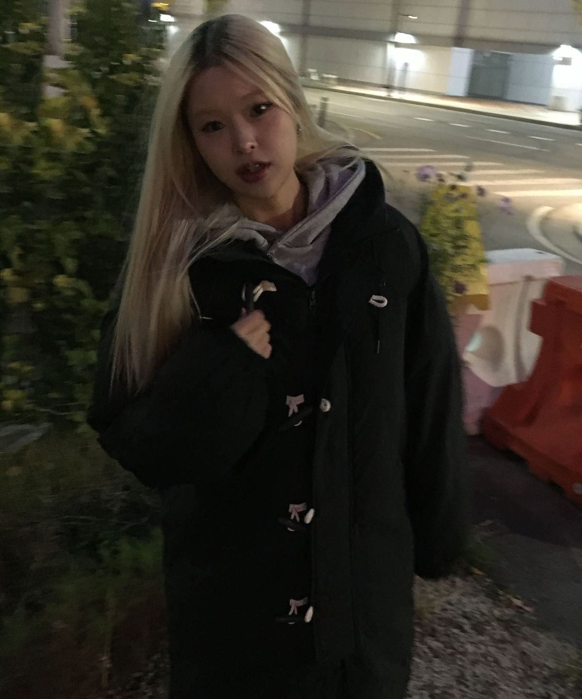 코드그라피(CGP) 롱 더플 패딩_블랙