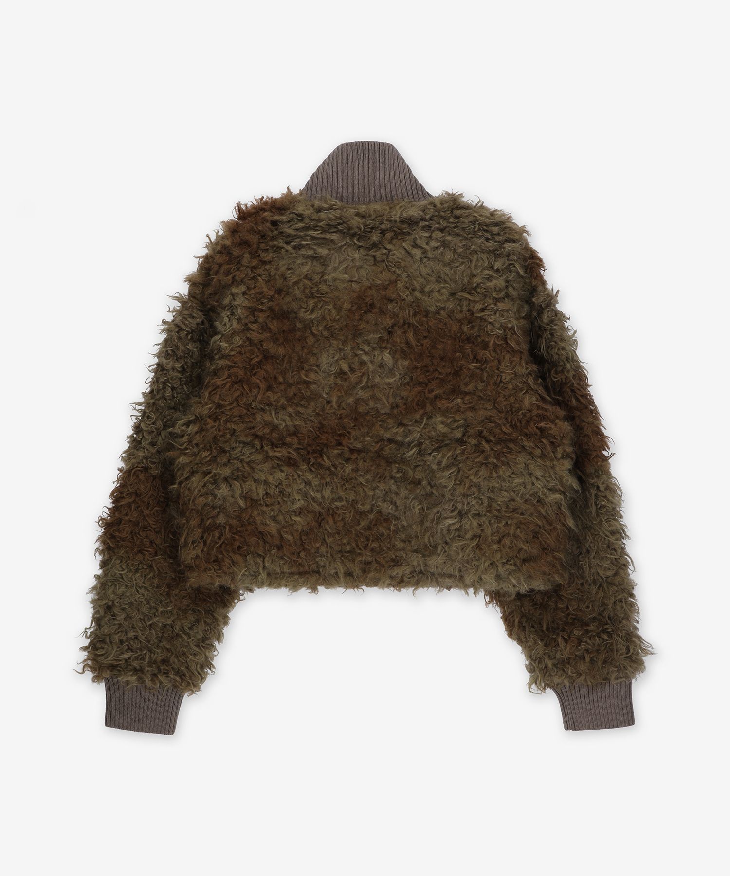 ムートン・ファーコート Acne Studios Fur Jacket Mud Brown A90611DLD A90611DLDFW24 MUSINSA | ACNE STUDIOS Fur Jacket - Mud Brown / A90611DLD