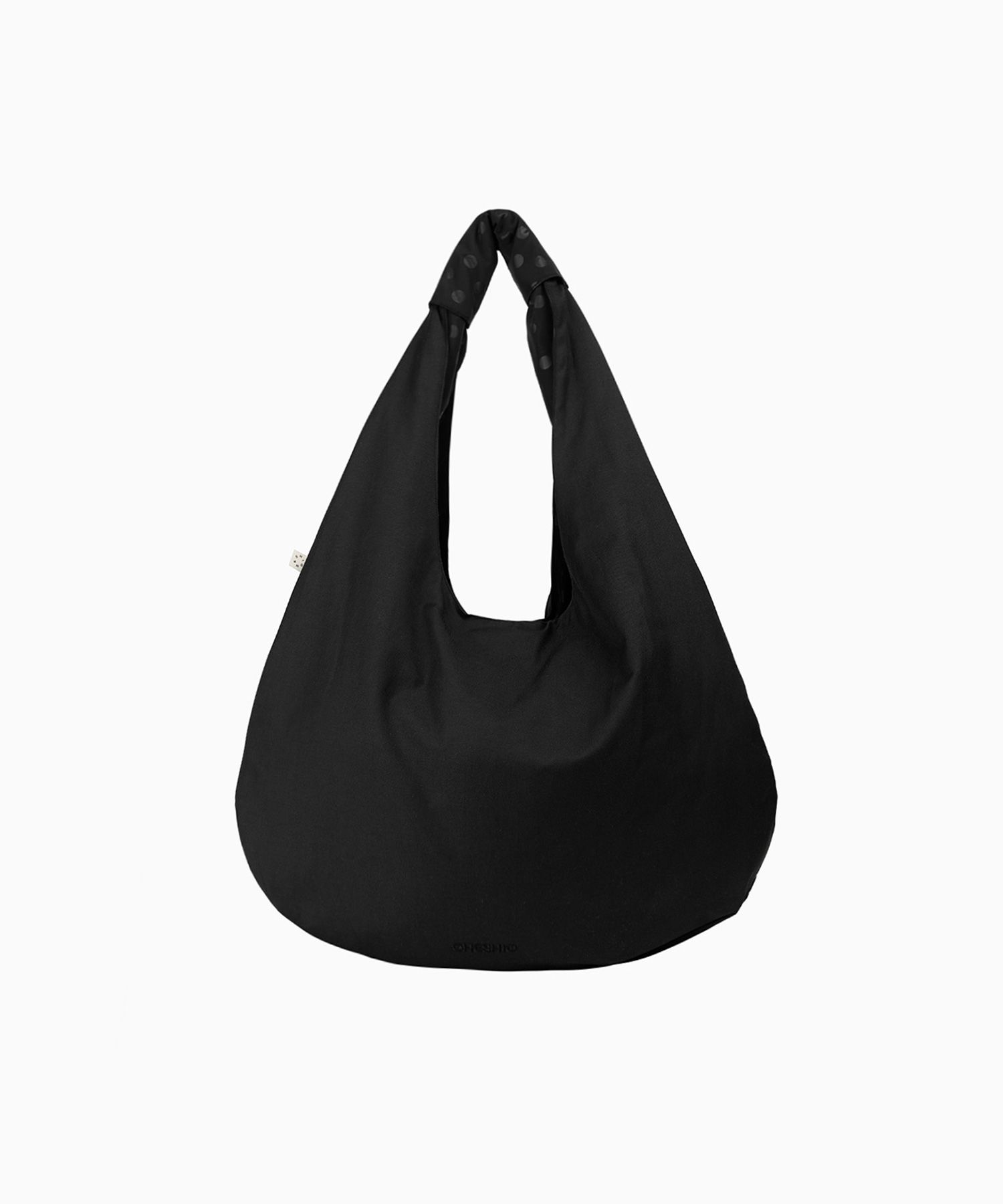 MUSINSA公式 | OHESHIO DOT PADDING BAG, BLACK