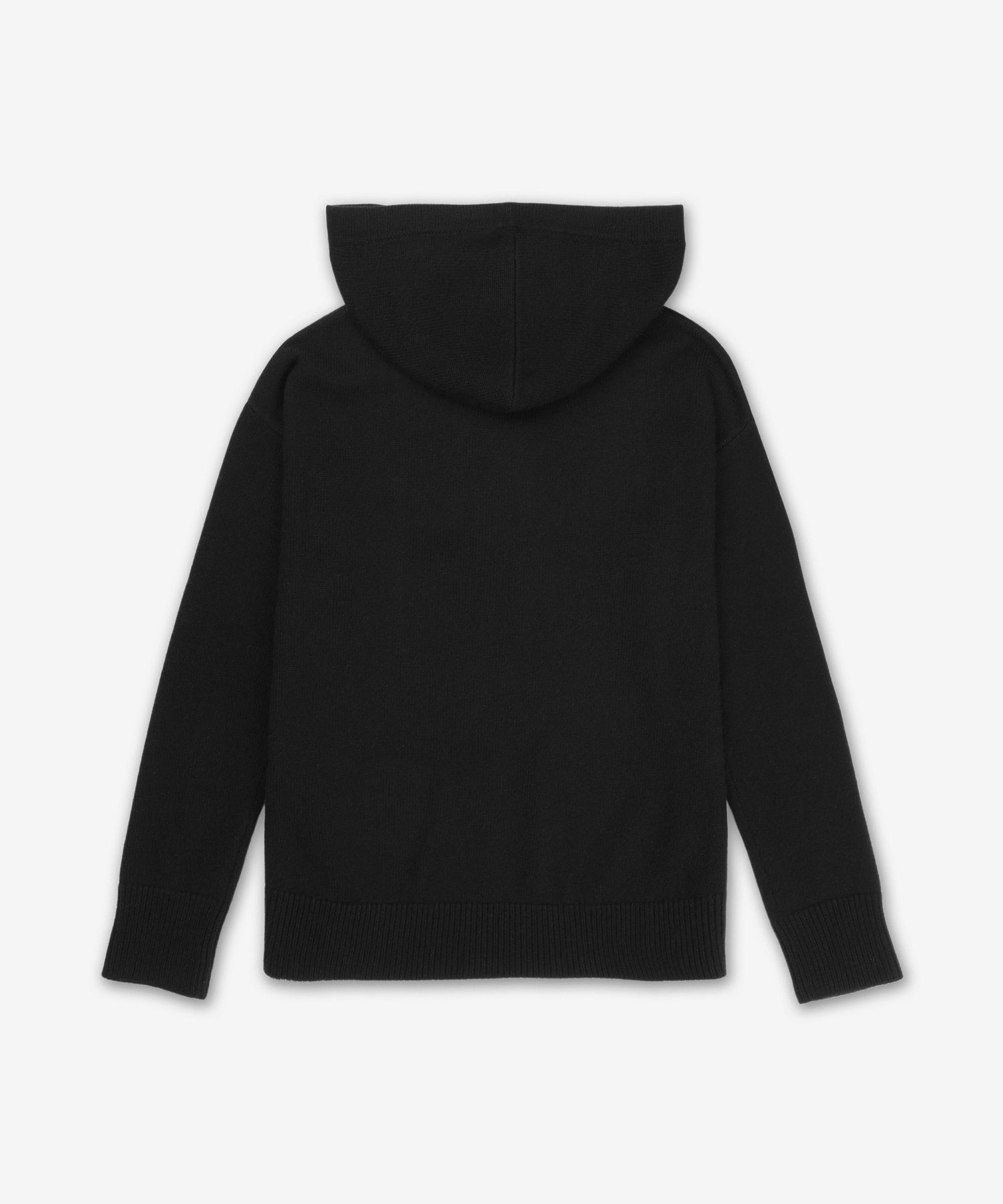 Tシャツ・カットソー S Max Mara Gorizia Knit Hood Black 29366103600009 2936610360 MUSINSA | S MAX MARA Gorizia Knit Hoodie - Black