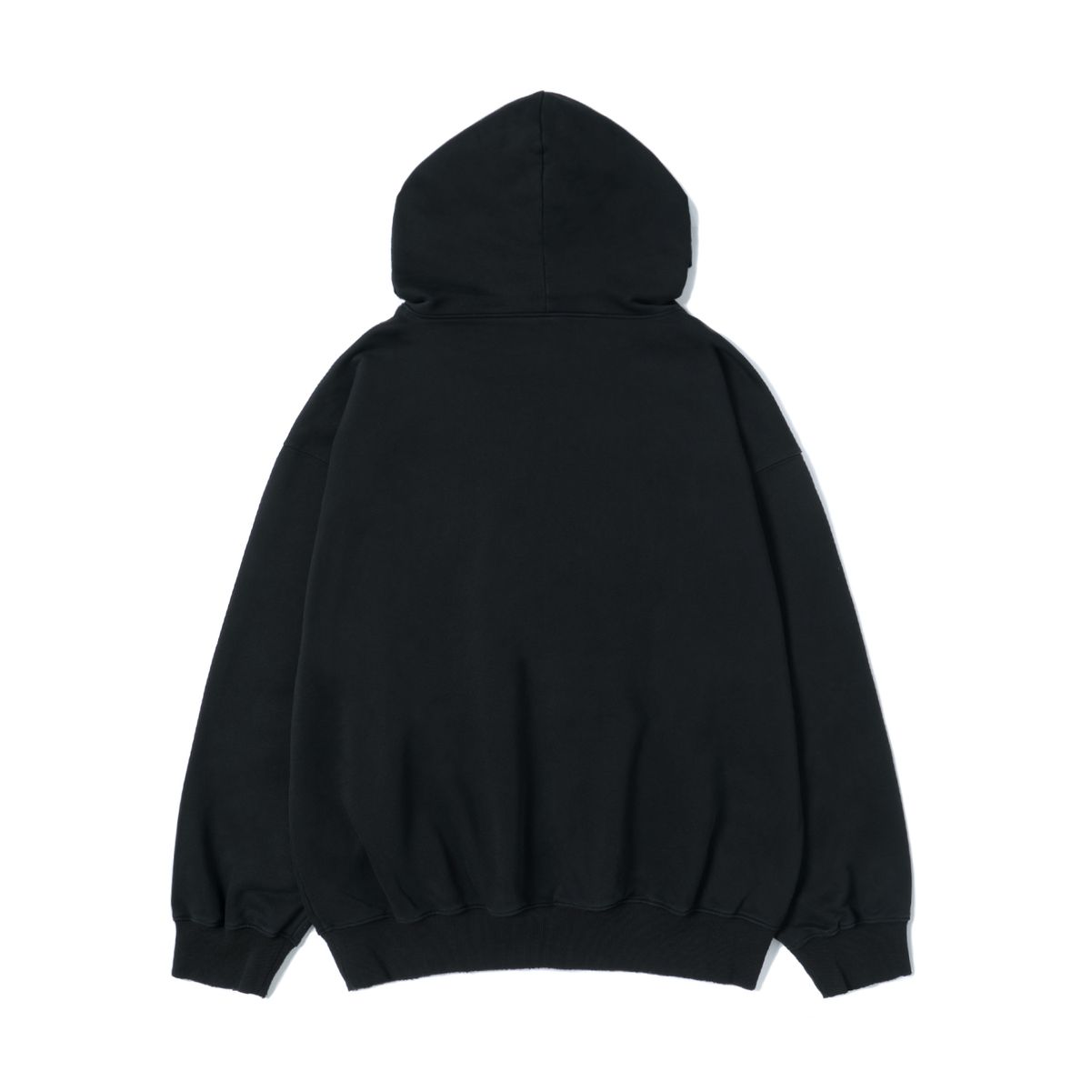 노드(NOD) Vintage effect College hoodie (Black)