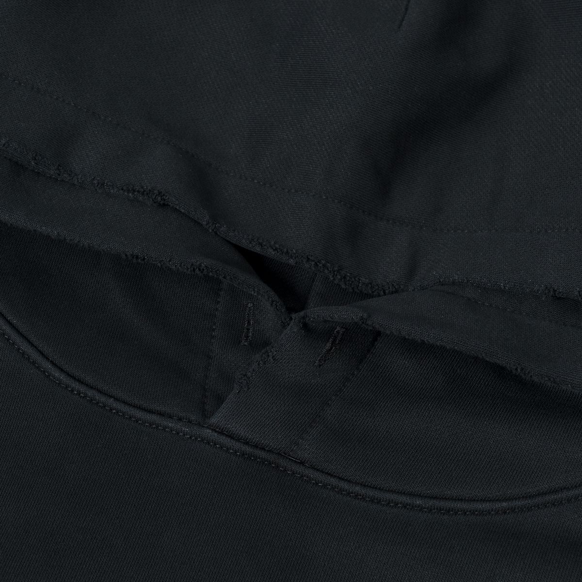 노드(NOD) Vintage effect College hoodie (Black)