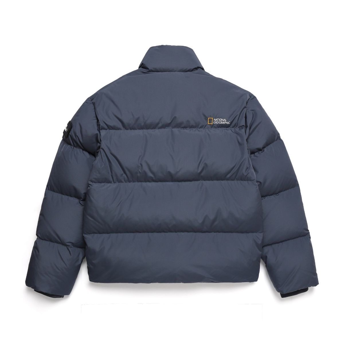 내셔널지오그래픽(NATIONALGEOGRAPHIC) N244UDW910 레이만 숏기장 다운 점퍼 DUSTY NAVY