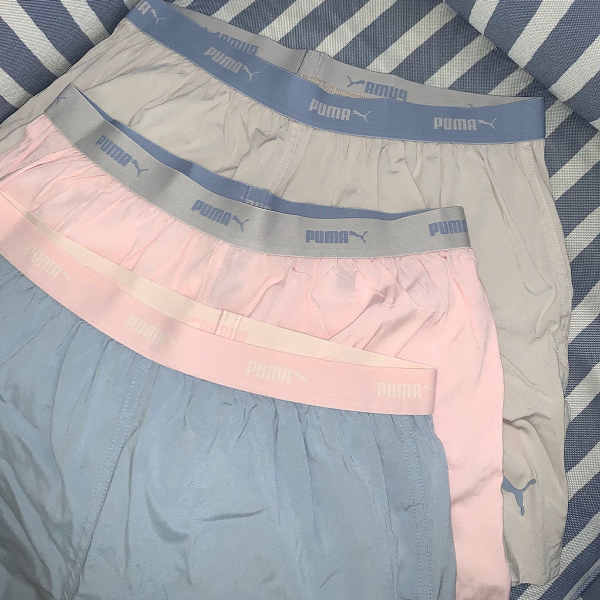 푸마 바디웨어(PUMA BODYWEAR) [3PACK]소프트 인견 트렁크