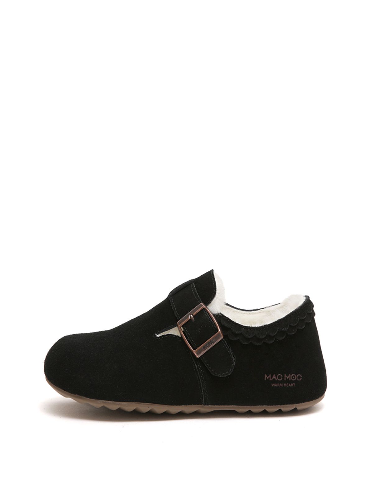 마크모크(MAC MOC) Mongle 3Color 소가죽 방한 메리제인 플랫슈즈 1cm