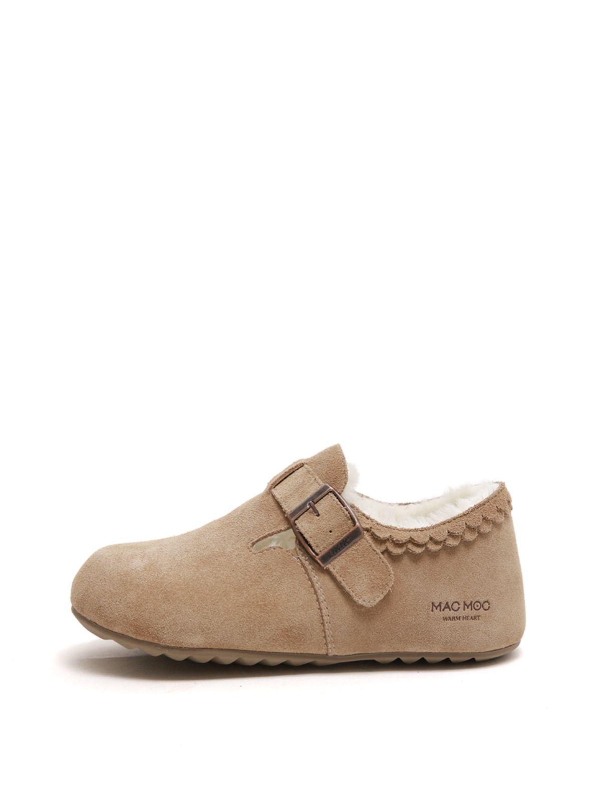 마크모크(MAC MOC) Mongle 3Color 소가죽 방한 메리제인 플랫슈즈 1cm