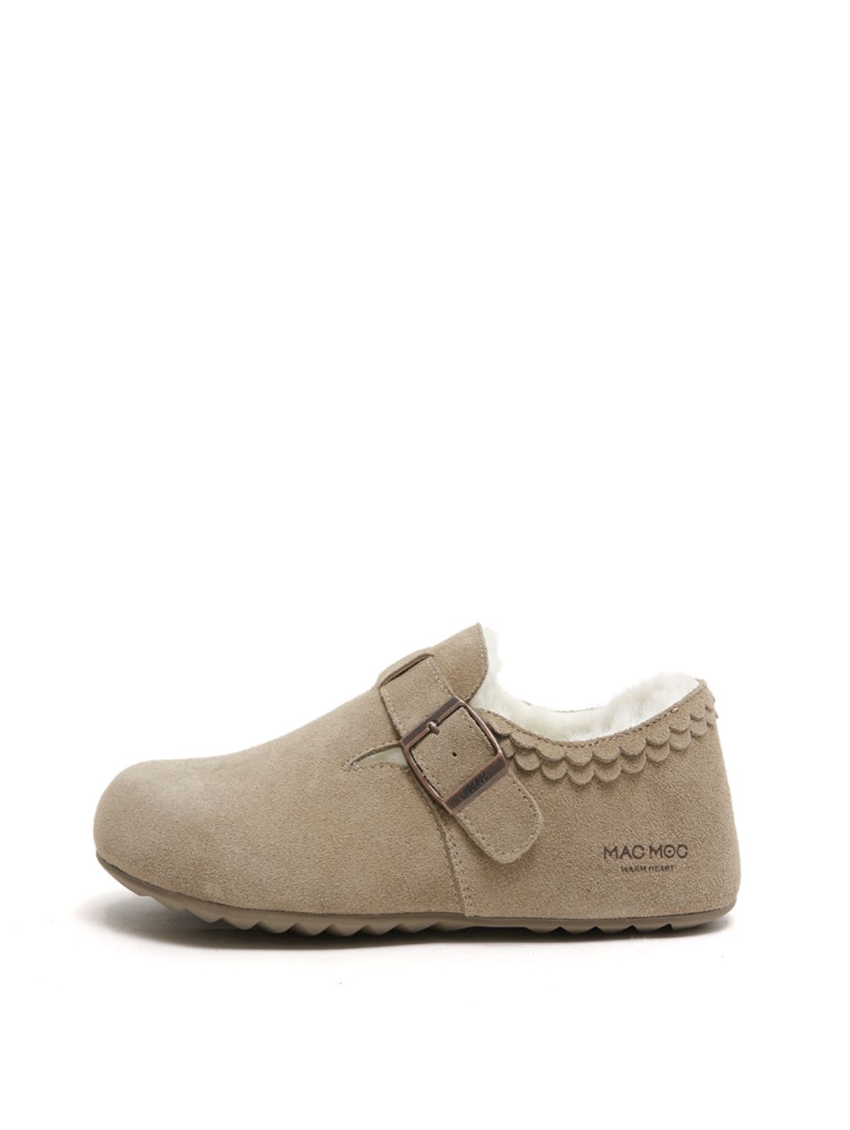 마크모크(MAC MOC) Mongle 3Color 소가죽 방한 메리제인 플랫슈즈 1cm