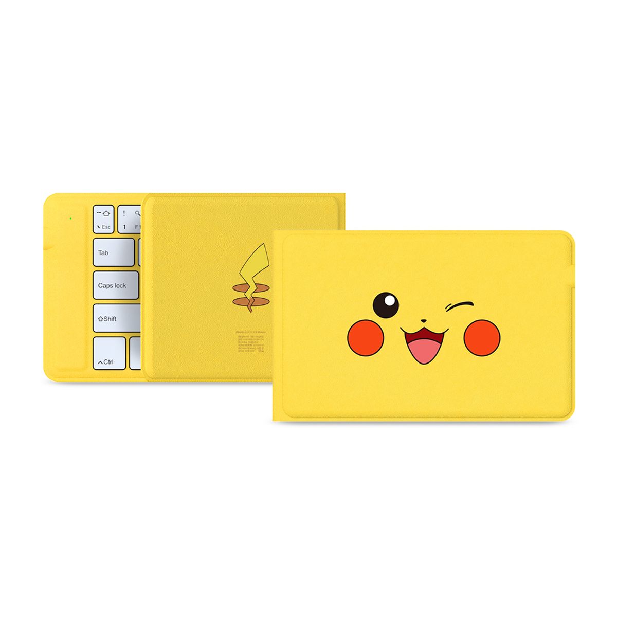 포켓몬스터(POKEMON) 포켓몬 휴대용 무선 블루투스 멀티페어링 접이식 키보드
