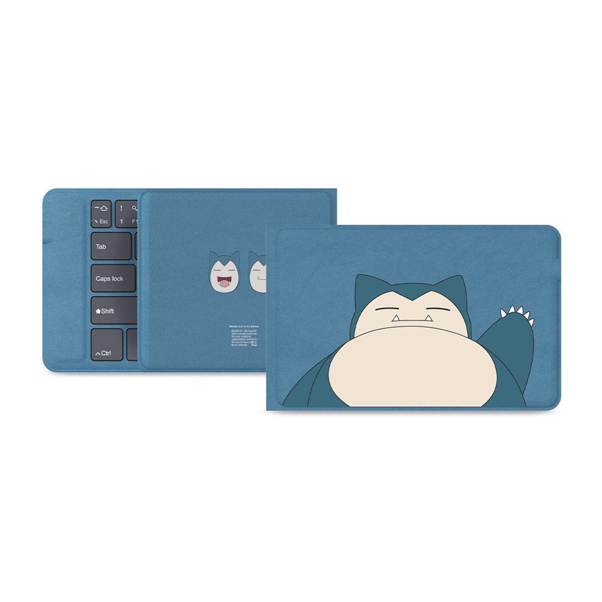 포켓몬스터(POKEMON) 포켓몬 휴대용 무선 블루투스 멀티페어링 접이식 키보드