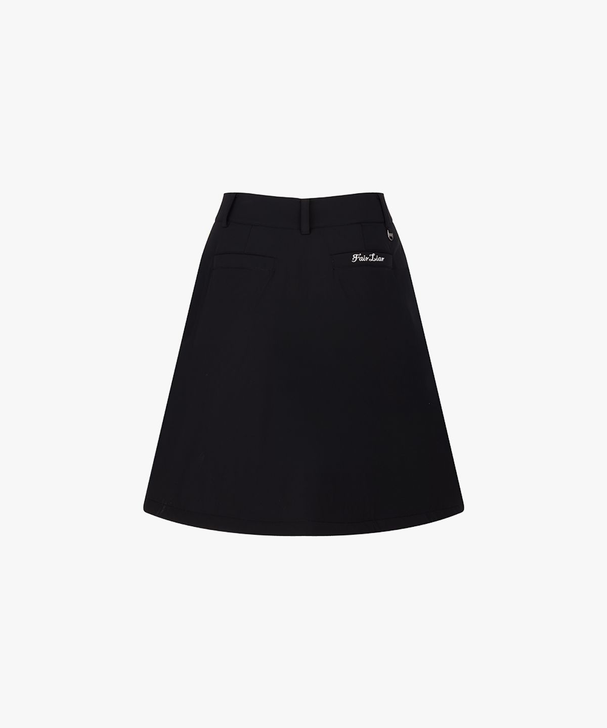 페어라이어 골프(FAIRLIAR GOLF) 패딩 플레어 스커트 (블랙)