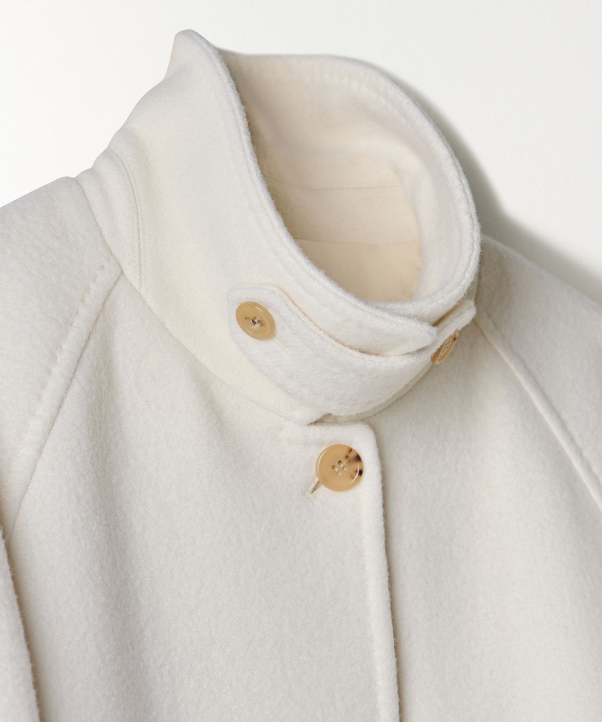 튜드먼트(TTUDEMENT) [4COLORS] CLASSIC WOOL HALF COAT