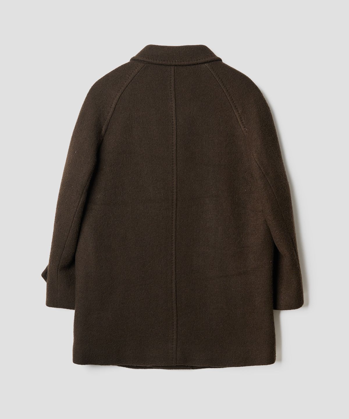 튜드먼트(TTUDEMENT) [4COLORS] CLASSIC WOOL HALF COAT
