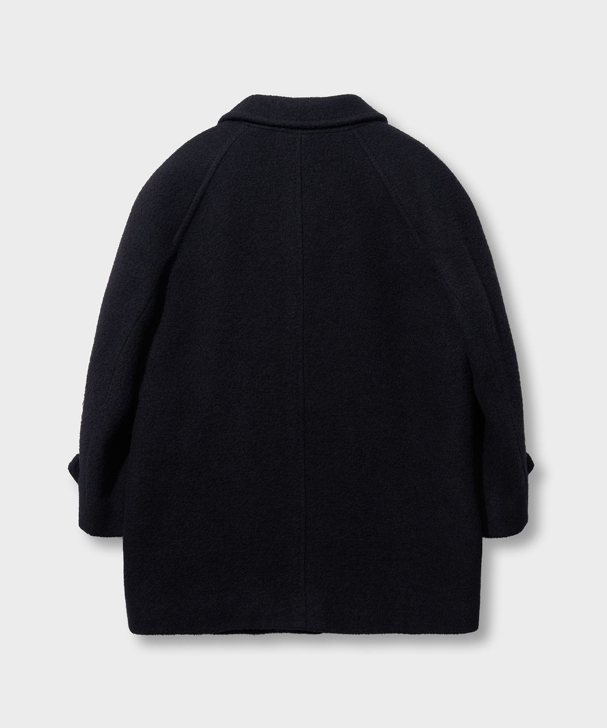 튜드먼트(TTUDEMENT) [4COLORS] CLASSIC WOOL HALF COAT