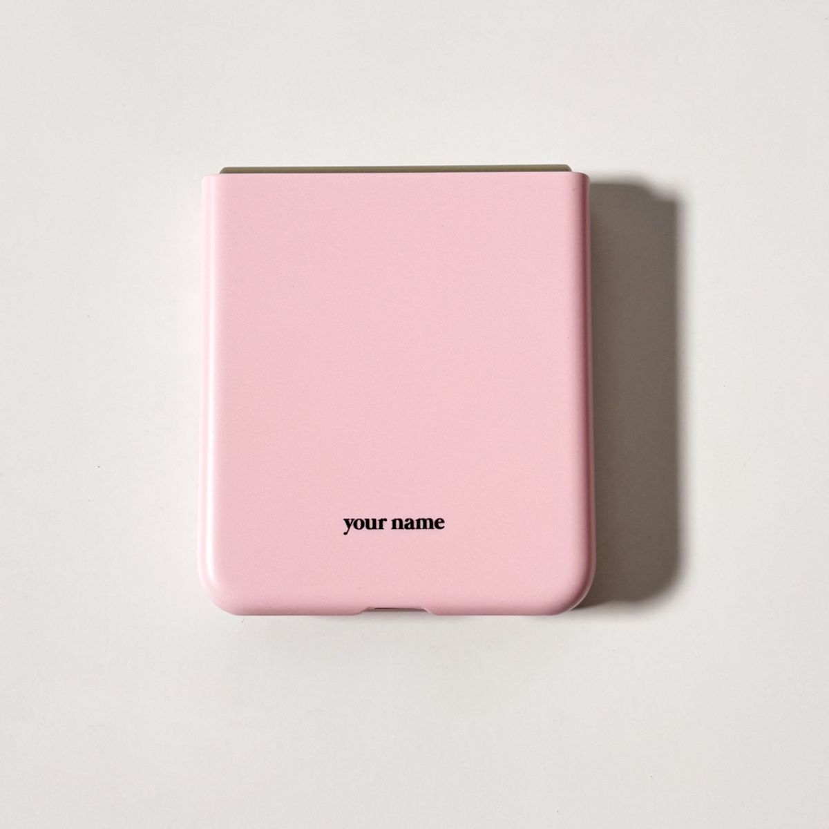 에이쓰리비쓰리(A3B3) Smile Color Pale Pink 스마일 컬러 페일 핑크 (Z 플립 3.4.5.6 하드 케이스)