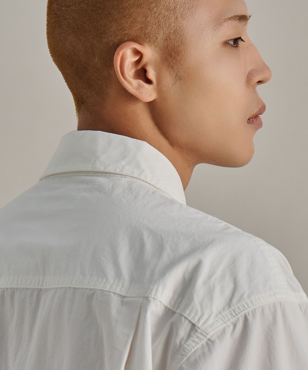 논타입(NONTYPE) COMFY 3PK HEAVY SHIRTS (OFF WHITE)