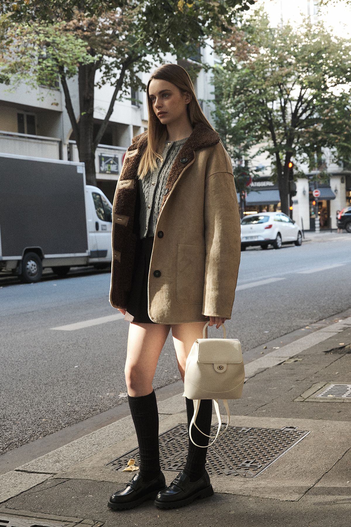 아노에틱(ANOETIC) REVERSIBLE MUSTANG COLLOR COAT_4COLOR