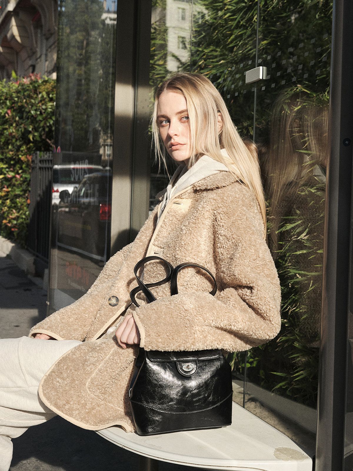 아노에틱(ANOETIC) REVERSIBLE MUSTANG COLLOR COAT_4COLOR