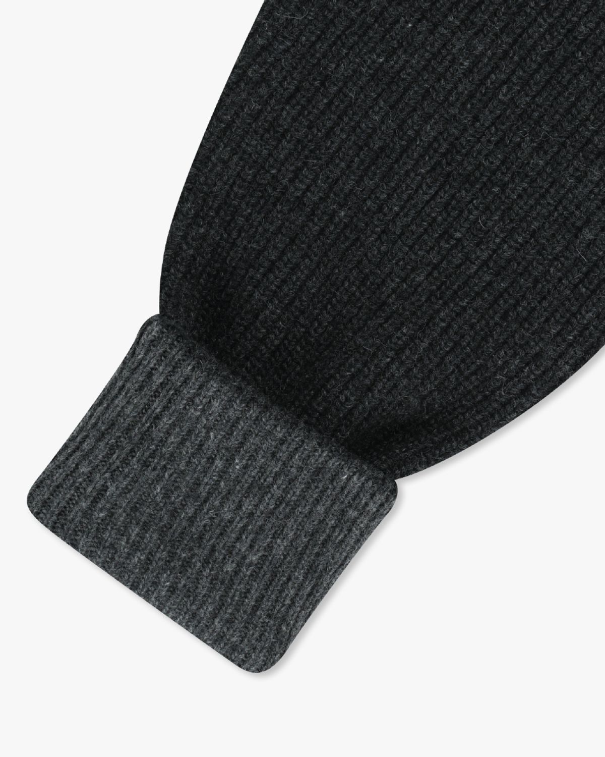 아스트레이(ASTLAY) Excella Lambswool Knit zip-up (Charcoal /M.Gray)